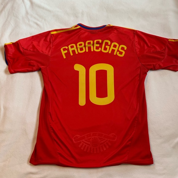 Spain International Fabregas Jersey, Men’s Large - Picture 5 of 6